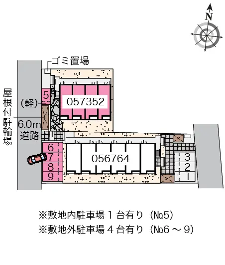 坂戸市伊豆の山町 月極駐車場